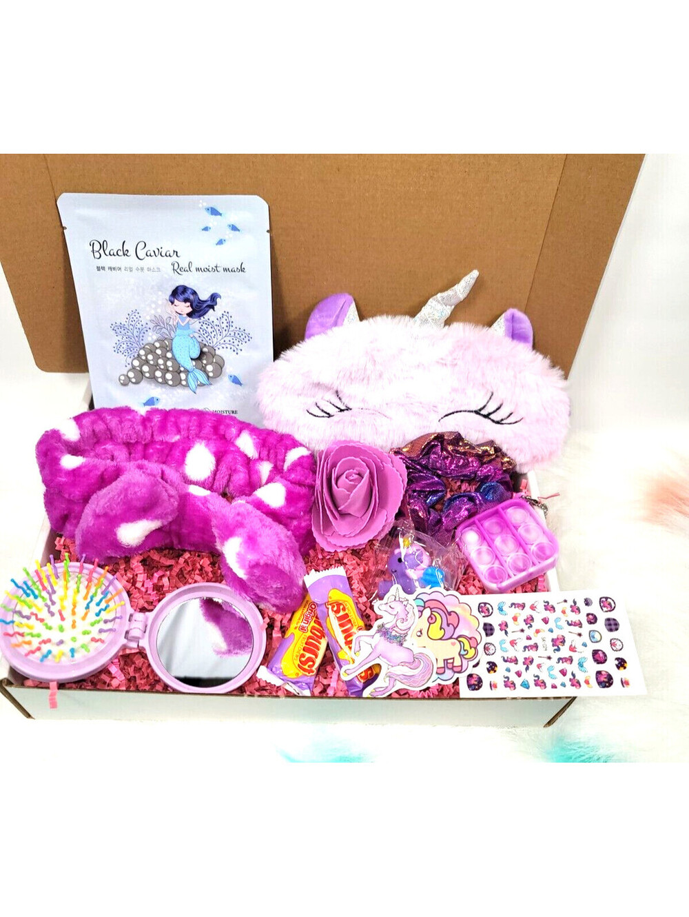 Girls Self-Care Gift Box with Relaxation Essentials and
